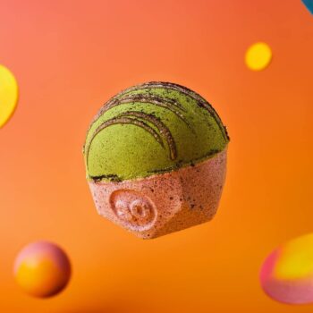 Blueberry Matcha Oat Latte